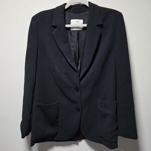 Aritizia Wilfred Sorrento Black Blazer Suit Jacket Size Small Career Wear